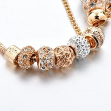 Load image into Gallery viewer, ATTRACTTO luxe cristal coeur bracelets porte-bonheur &amp; bracelets or bracelets pour femme bijoux Pulseira Feminina Bracelet Sbr170020 - Nikolleta
