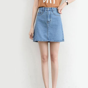 ELAINE- denim skirt - Nikolleta