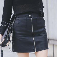 Load image into Gallery viewer, ETHEL- leather skirt - Nikolleta
